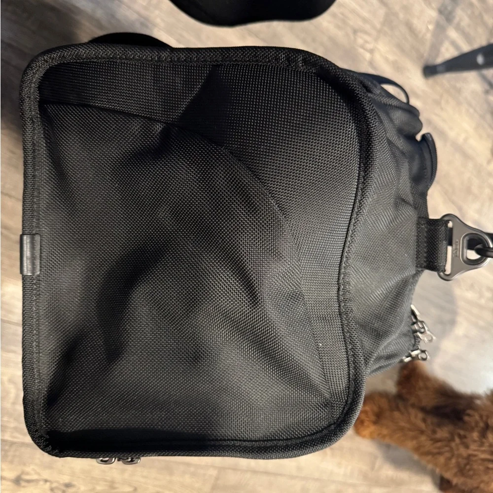 Tumi Black Duffel Bag with Durable Design